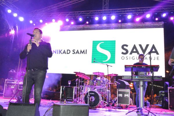 Koncert Aca Pejovića u Beranama povodom 10. godina poslovanja Sava osiguranja u Crnoj Gori