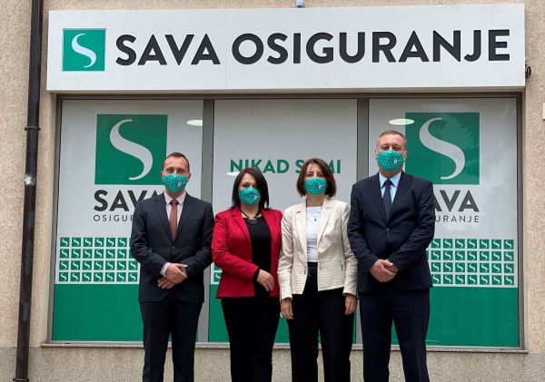 Tim Sava osiguranja iz poslovnice Pljevlja