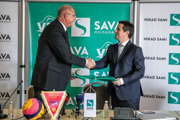 Sava osiguranje novi sponzor Vaterpolo plivačkog saveza Crne Gore