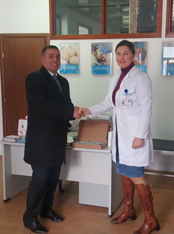 Sava osiguranje doniralo CTG aparat ginekološkoj ambulanti Doma zdravlja u Budvi